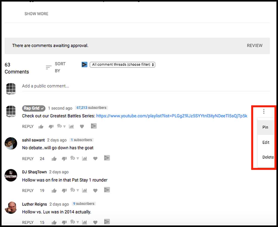 comments-on-your-youtube-videos