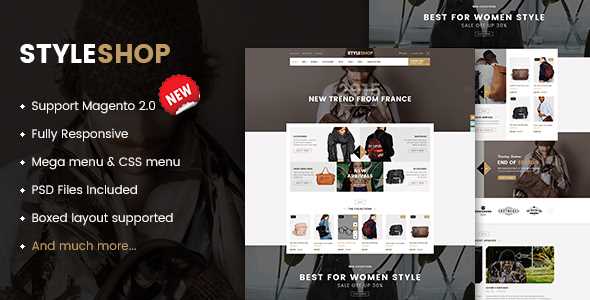 Style-shop magento 2 theme