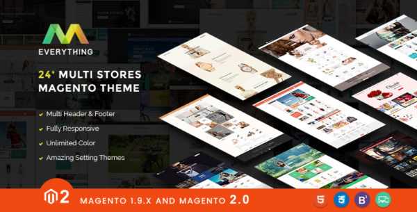 everything magento 2 theme