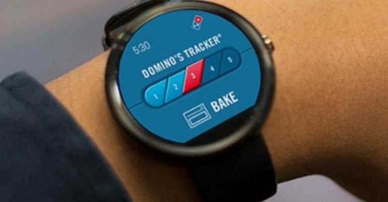 Domino's - Order By Smart Watch