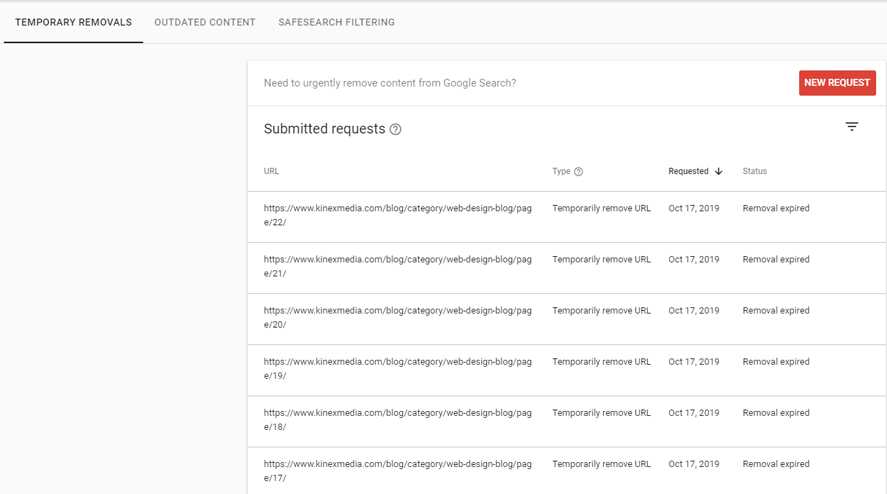 Google Webmaster Console